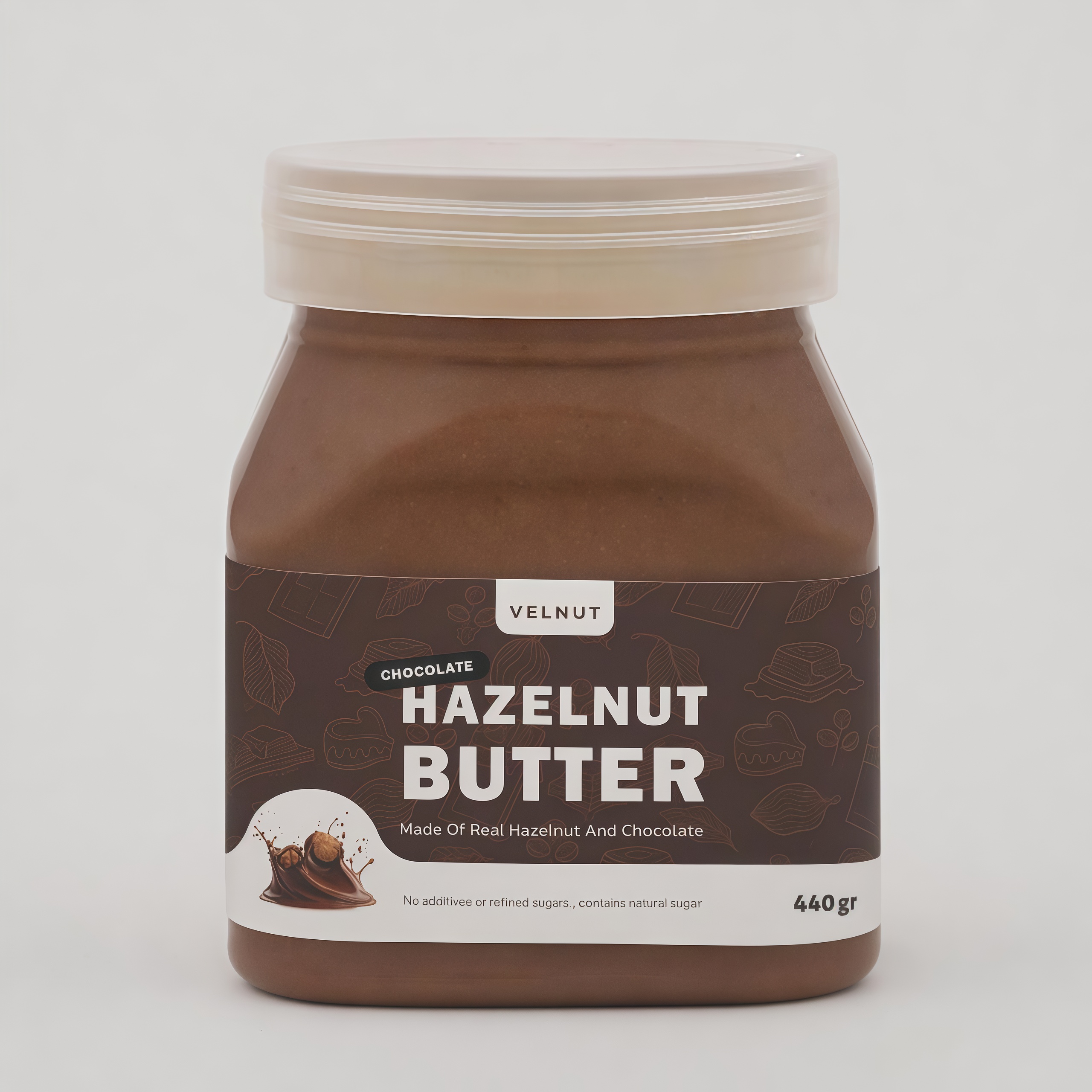 Chocolate Hazelnut کره فندق شکلاتی ولنات | ترکیب خوشمزه فندق و طعم شکلات